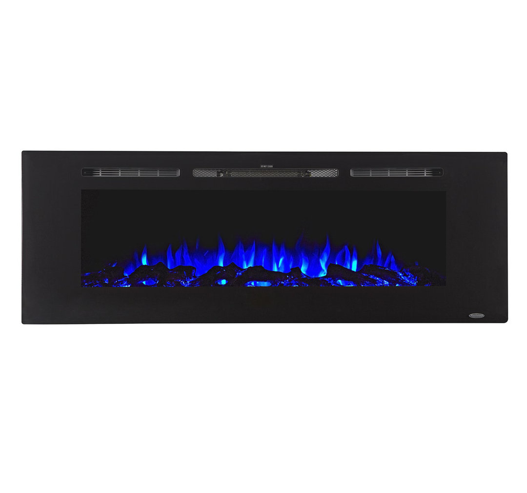The Sideline Electric Fireplace for Recessed or Wall Mount Installation Touchstone 
