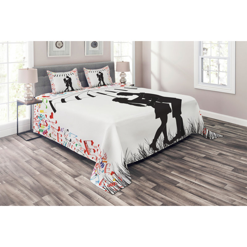 Modern & Contemporary Polyester Coverlet