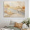 «I Beige And Gold Glacier Stone Art I», reproduction d'art sur toile abstraite