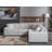 Breton Contemporary Fabric Tufted 5 Piece Modular Sectional Sofa