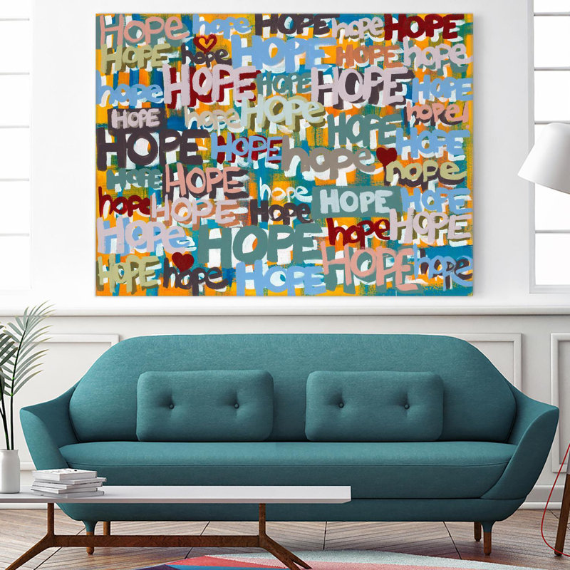 «Its Time For Hope on Canvas» par Daleno, reproduction d'art