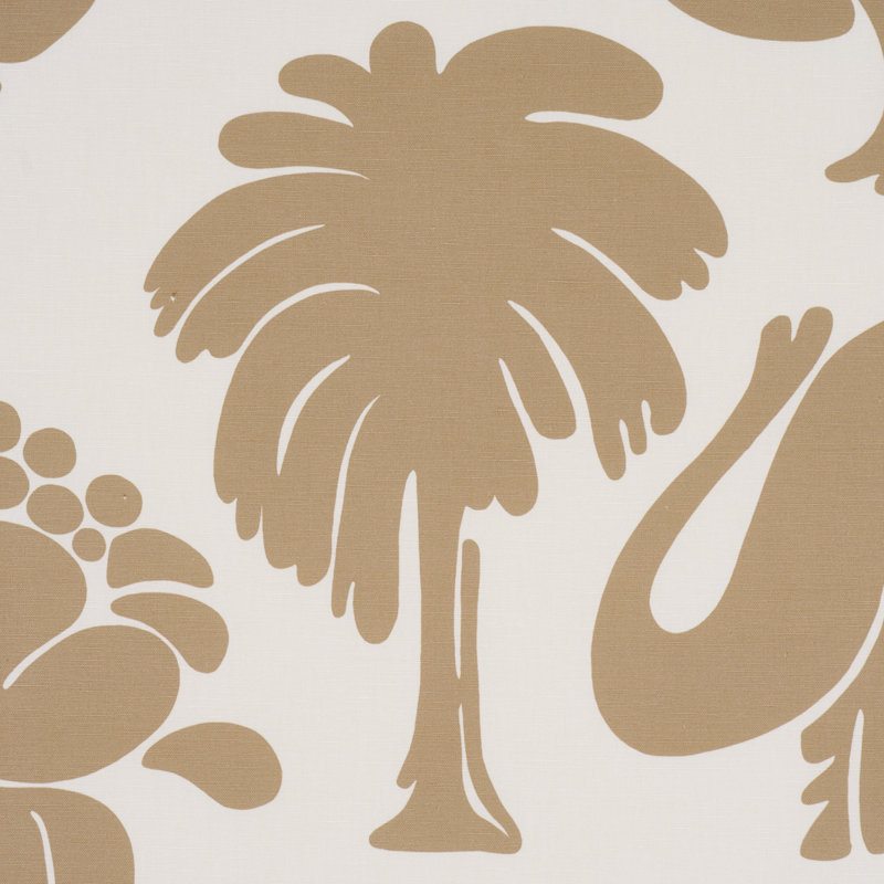 Call Of The Jungle Fabric, Tan