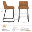 Tabouret de comptoir rembourré 35,8 po H-873848252