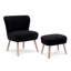 Fauteuil de chambre avec repose-pieds Breann-379851641