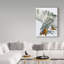 'Red Tailed Hawk' Vintage Advertisement on Wrapped Canvas-26109692