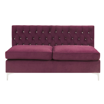 Haoyuan 69.5'' Velvet Sofa