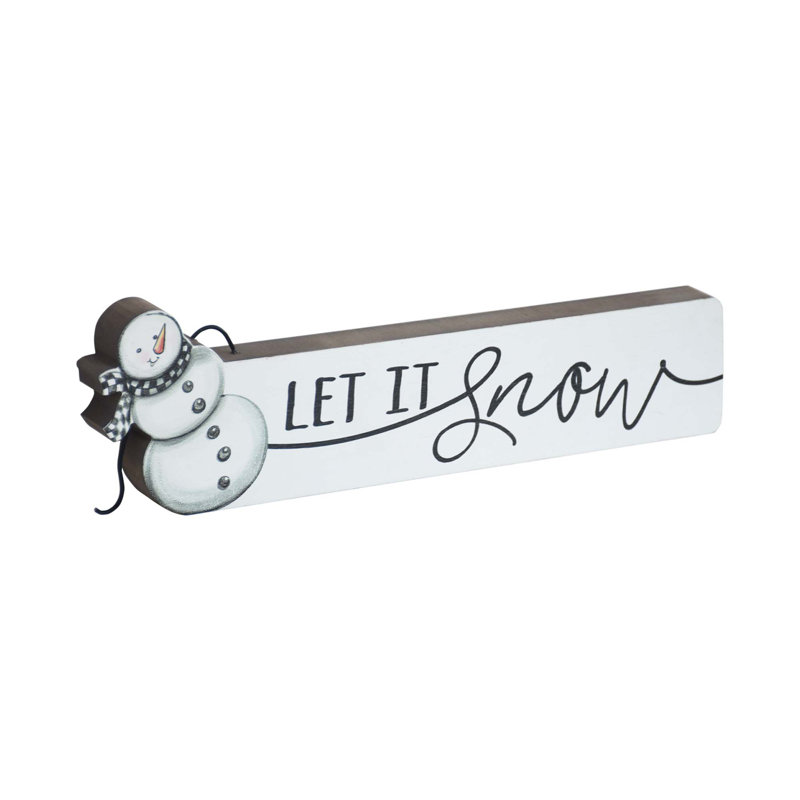 Let It Snow Sign