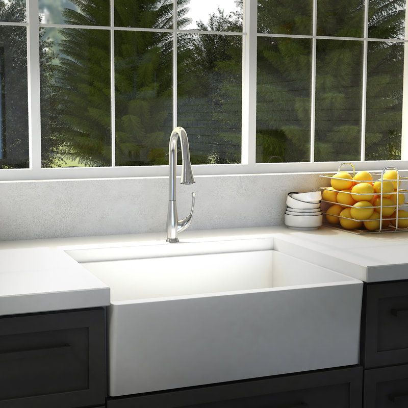 ZLINE Castor Kitchen Faucet (CAS-KF-CH), Chrome