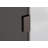 Ursa 36 in. x 78 in. Fully Frameless Gray Tinted Single Fixed Shower Panel-90493652