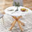 Breshia 40" Round Dining Room Table-427892813