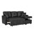 L-Shaped Sectional with Pull-Out Bed-1090137926