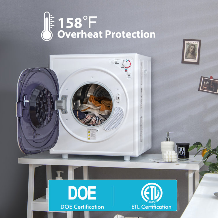 120V Portable Dryer,Portable Dryer Machine for Clothes,High End