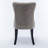 Tufted Solid Wood Velvet Upholstered Dining Chair-883621097