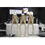 Ensemble de 3 figurines d'Halloween sans squelette - figurines de crâne réalistes «See Speak Hear No Evil», ensemble de 3, 2,3 L x 4 l x 4,3 H