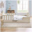 Lit double infonuagique avec barrière de sécurité, cadre en bois massif, tissu bouclé, rose-1442165086