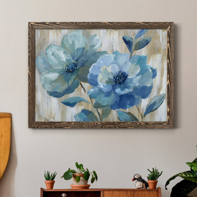 " Blue Duo " Painting Print
