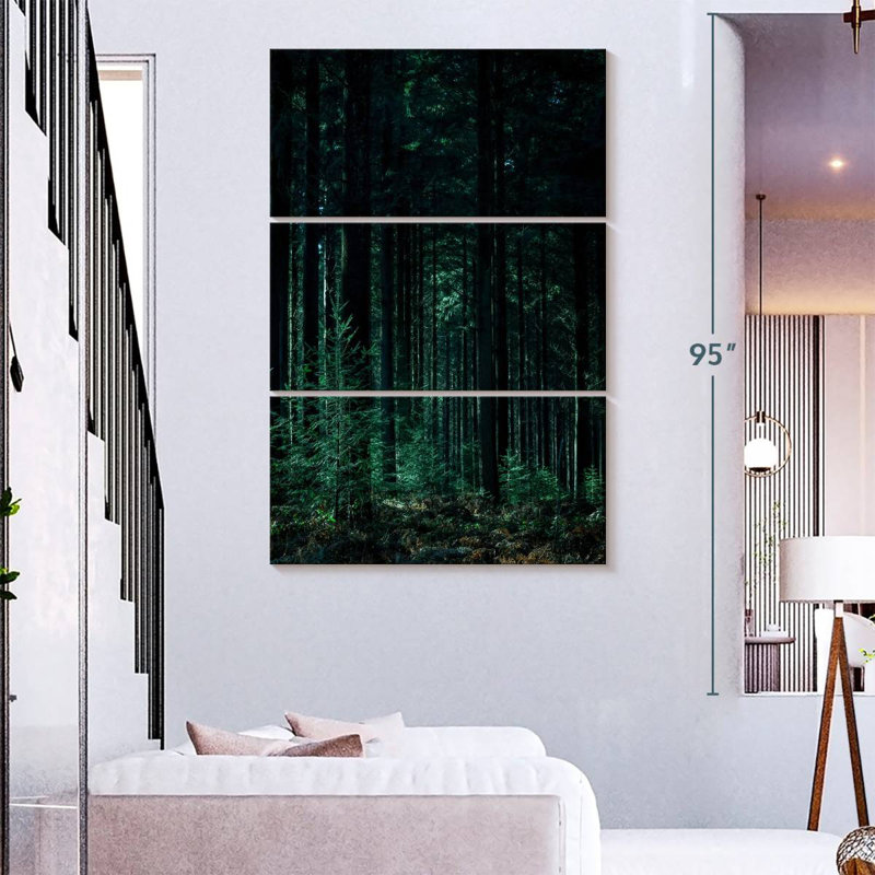Alvord Deep Green, 74'' H x 48'' W