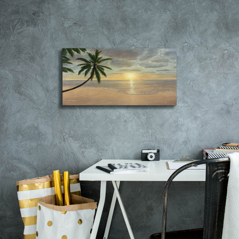«Beach Bliss» par Diane Romanello, H 12 po x l 24 po x P 0,75 po