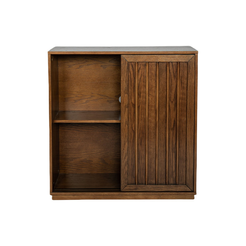 Buffet Mid-Century avec 2 portes coulissantes