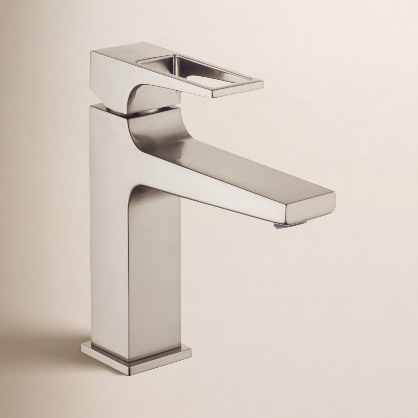 Metropol Low-Flow Single-Hole Faucet with Drain, Brushed Nickel