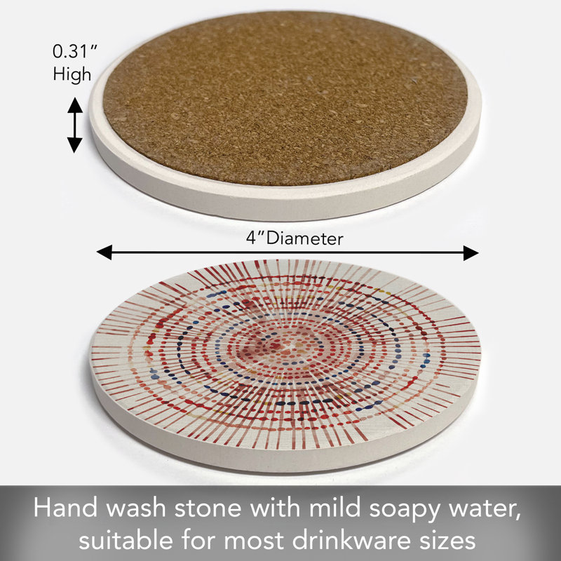Desert Burst Single Stone Coaster Create Your Own Collection