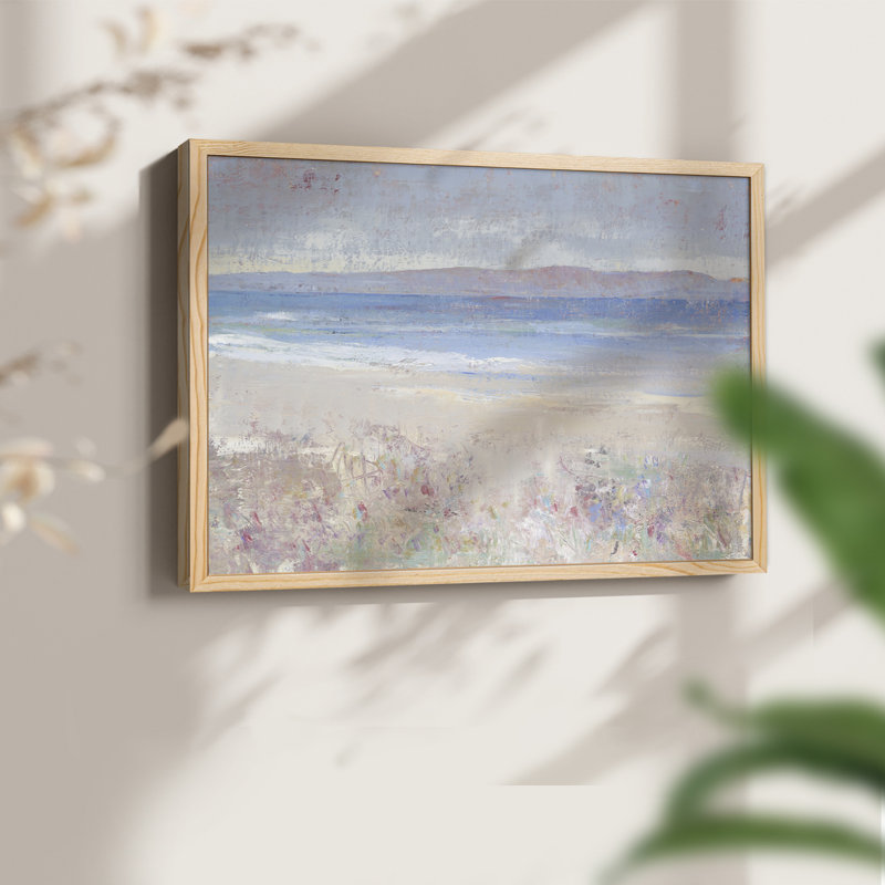 «Beach Textures I», reproduction encadrée, Naturel, H 22 po x l 28 po