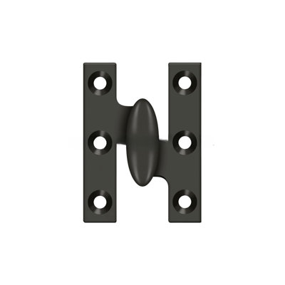 2'' x 1.5'' Metal Butt Hinge