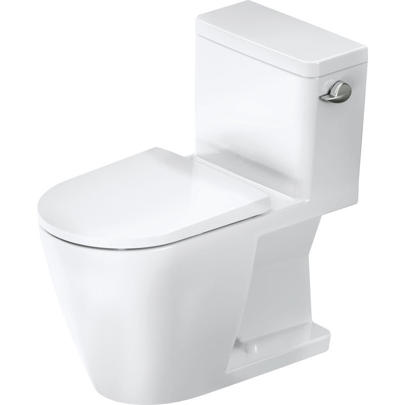 Toilette ronde une pièce à double chasse D-Neo