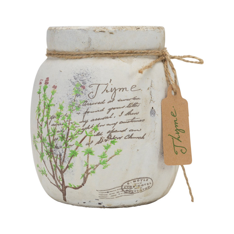 August Grove Set of 4 Spice Ceramic Jars