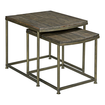 Debbi Solid Wood Top Nesting Tables