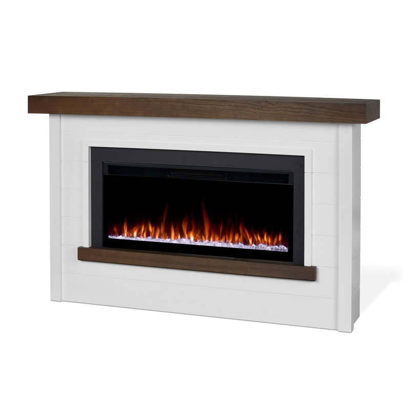Bernice 65" Landscape Electric Fireplace by Real Flame