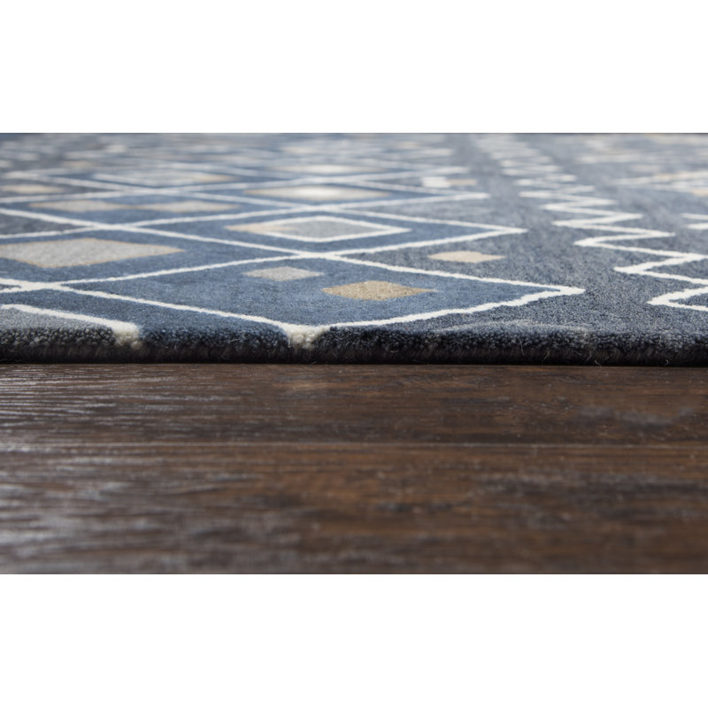 Nona Wool Geometric Indoor Rug, Rectangle 3' x 5'