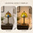 14" Tiffany Style Dragonfly Table Lamp (Bulb Include)
