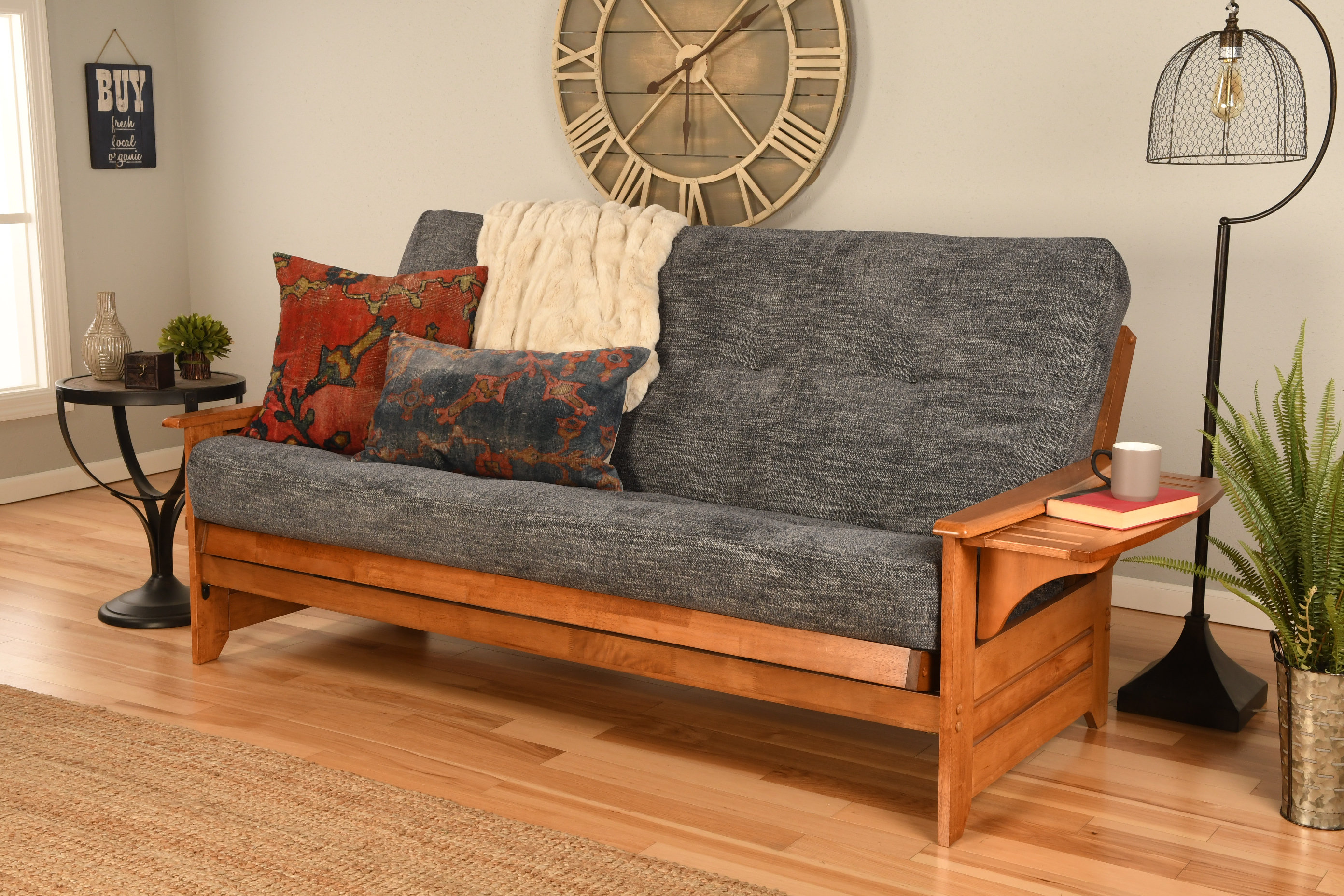 Johnte 82 Wide Full Futon And Mattress