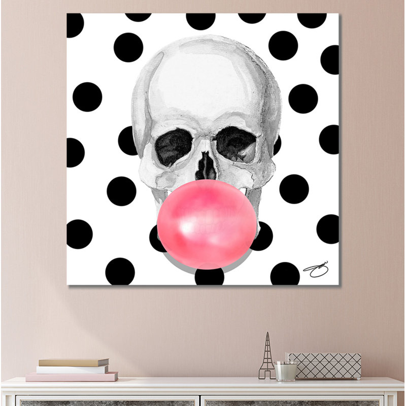 « bubble brain », reproduction d’impression sur toile encadrée, H 36 po x l 36 po x P 1,5 po, Toile tendue
