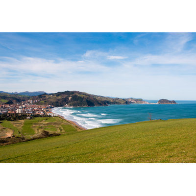 Zarautz And Getaria - Wrapped Canvas Print