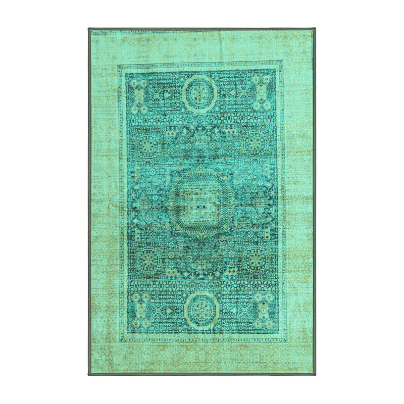 Washable Indoor Rug, Rectangle 5' x 7'