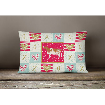 Patchwork Outdoor Throw Pillow