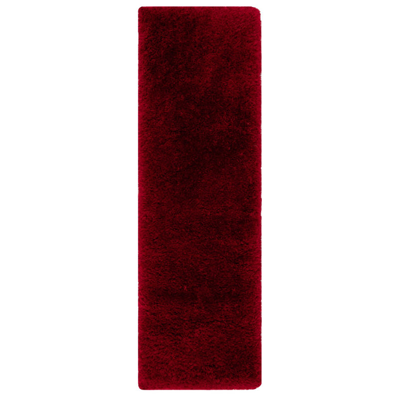 Shortt Shag Hand Tufted Performance Solid Color Rug, Runner 2'3" x 8'