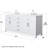 Beckett 72" Freestanding Double Bathroom Vanity with Quartz Top-108352120-108352122-108352124