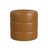 Ilithyia Upholstered Leather Round Ottoman-742519274