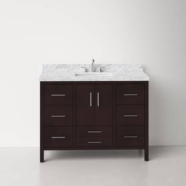 Sarah Storage Cabinet - Espresso  Beautiful bathroom furniture for every  home - Wyndham Collection