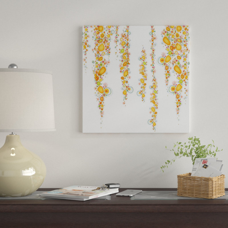 Reproduction d'art graphique sur toile «Bubbler» par Stephanie Corfee, H 12 po x l 12 po x P 0,75 po, Pas de tapis