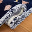 Tapis bleu marine / orange / blanc Baston Southwestern-830156141