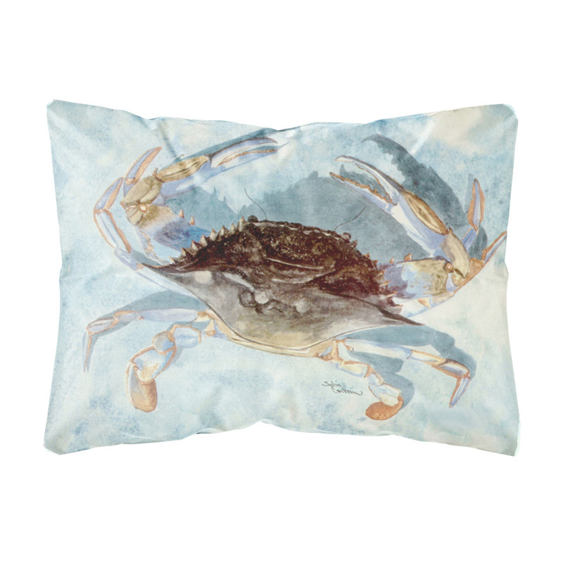 Coussin décoratif intérieur / extérieur Crab Blue Crab