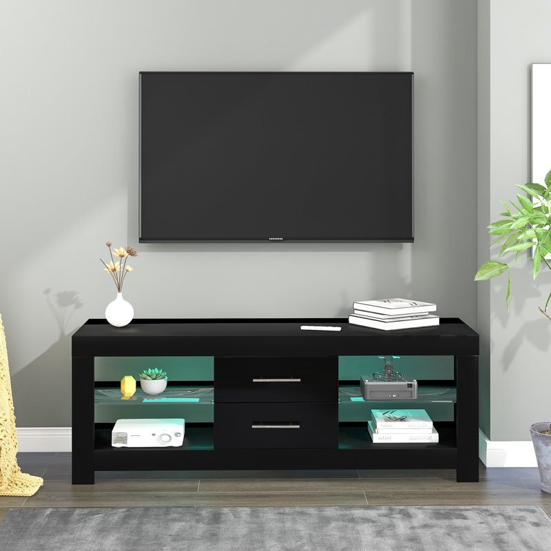 TV Stand for TVs up to 55", Black