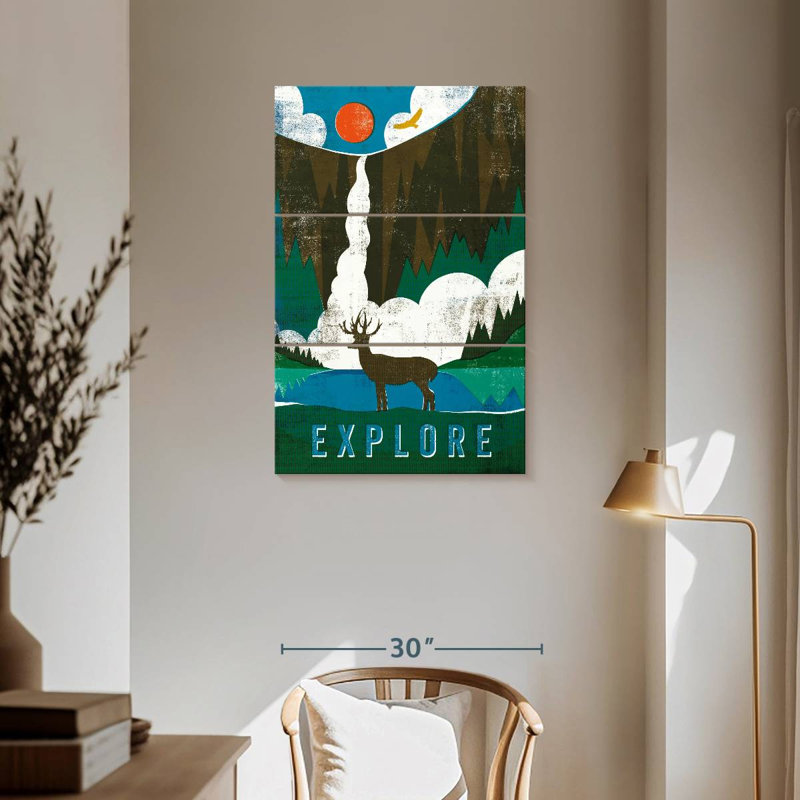 Brampt Big Sky II, 57" H x 36" W