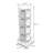 Nut-Brown Modern Solid wood Standard Bookcase-289545541