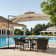 10 Ft Square Patio Cantilever Umbrella with Rotation