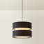19cm H Fabric Round Pendant Shade ( Slip-On )-1516075793